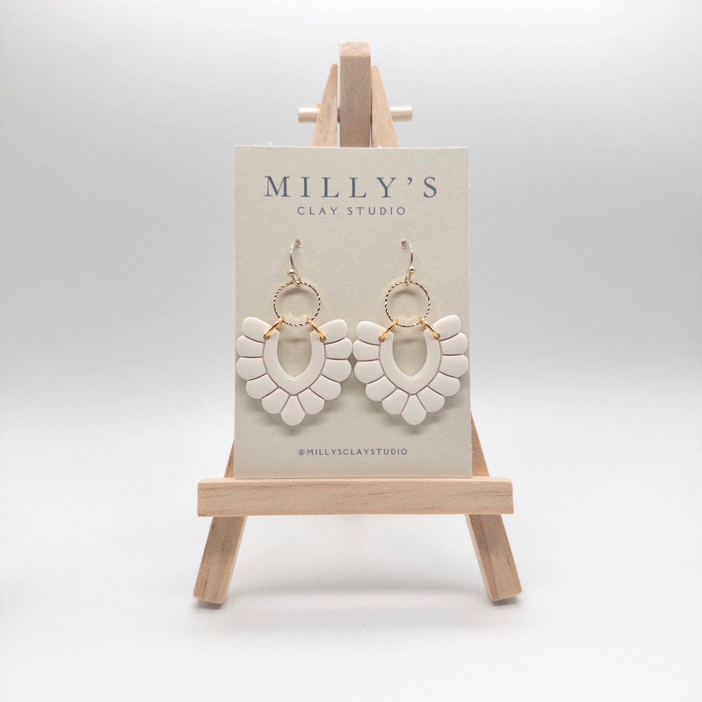 Scallop Dangle Earrings