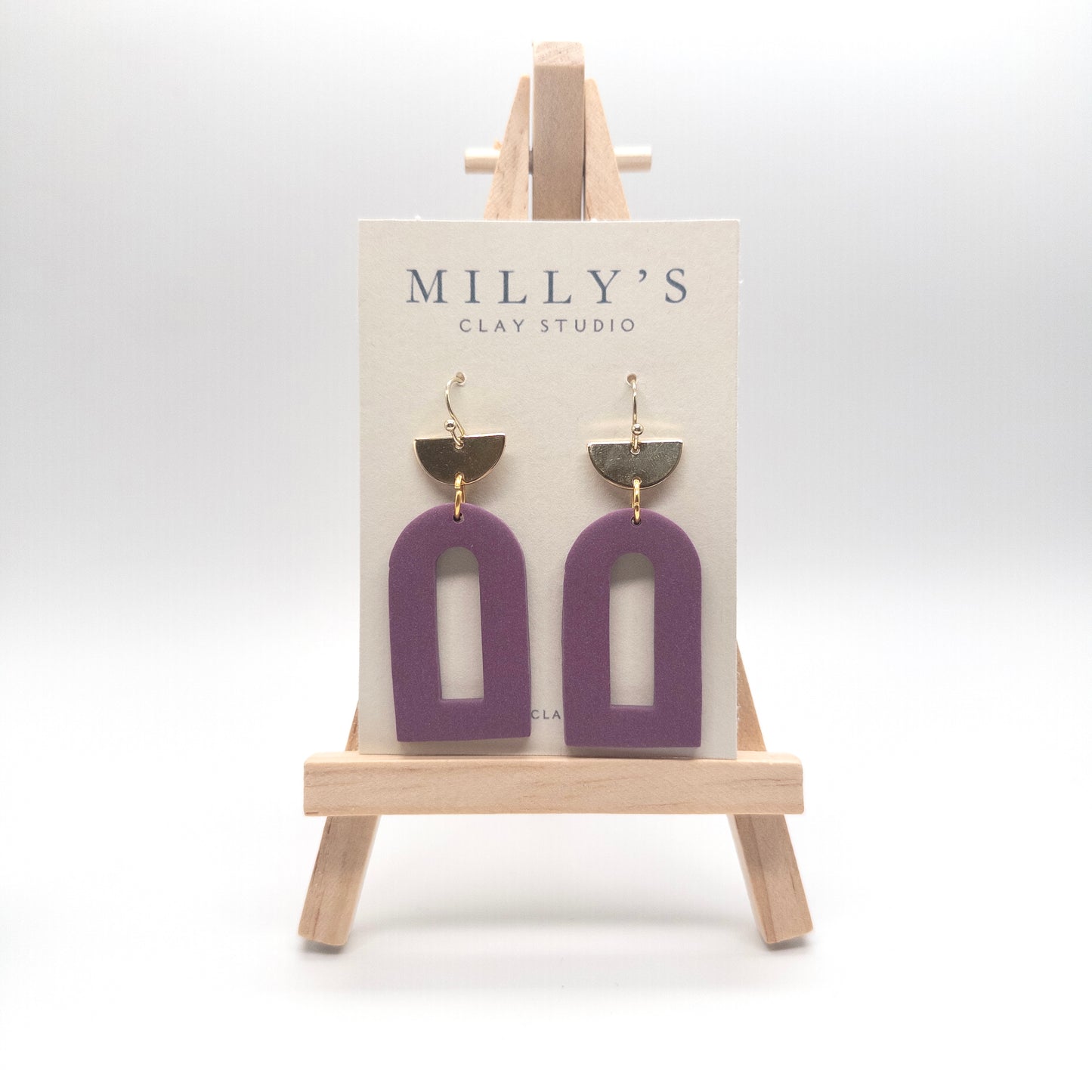 Window Arch Dangle Earrings