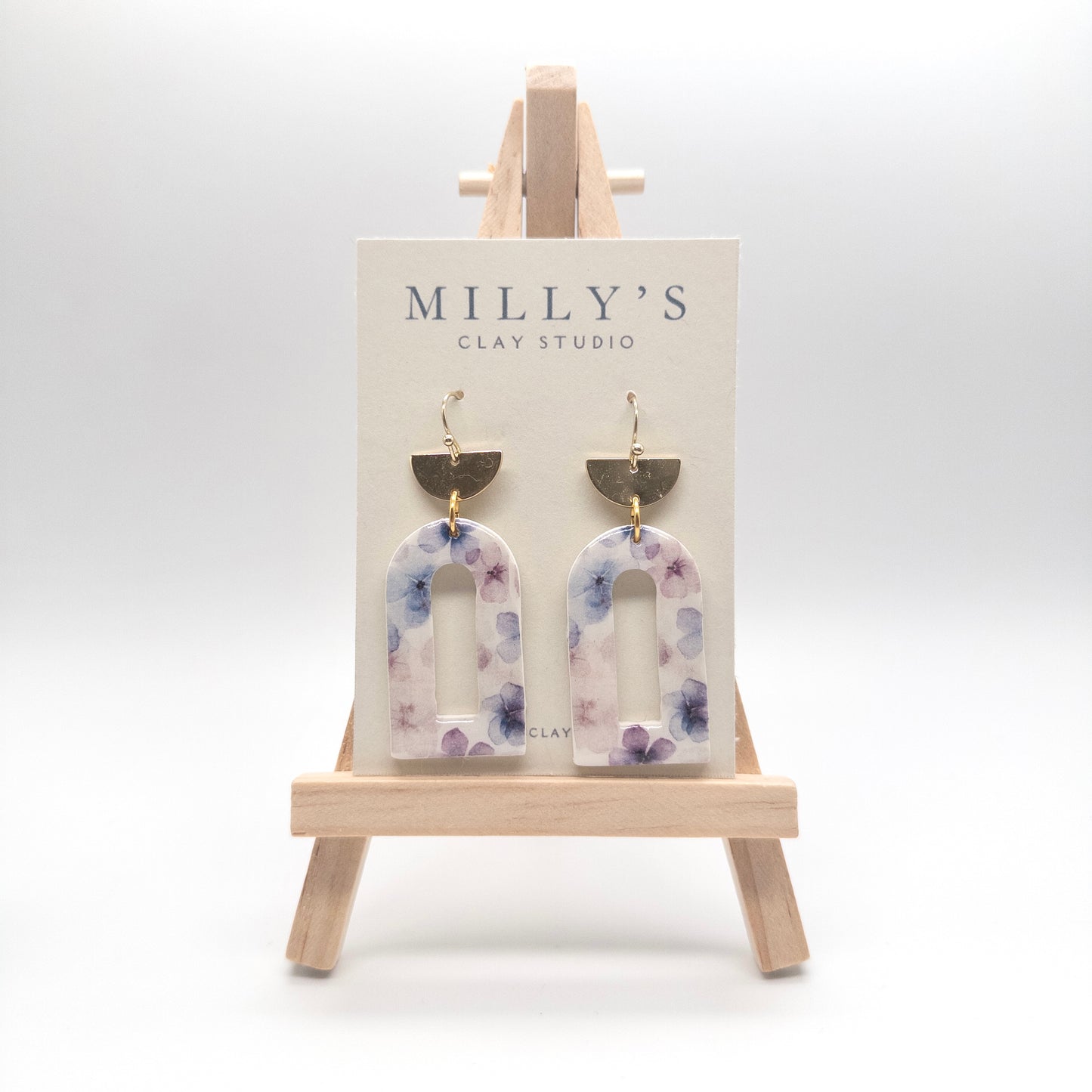 Window Arch Dangle Earrings