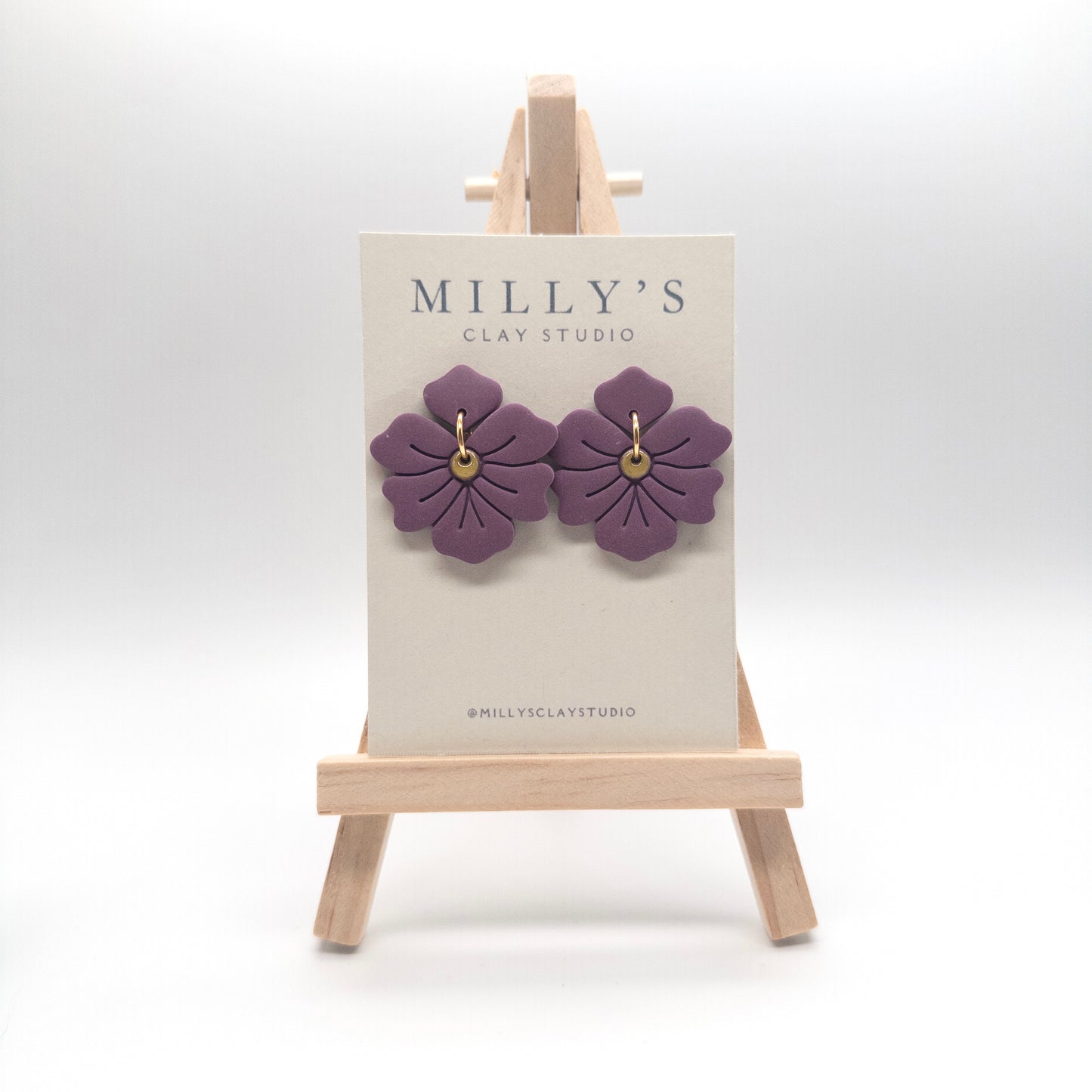 Flower Dangle Earrings