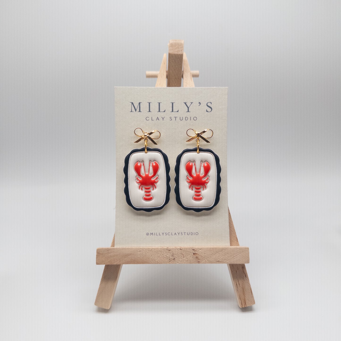 Lobster Earrings