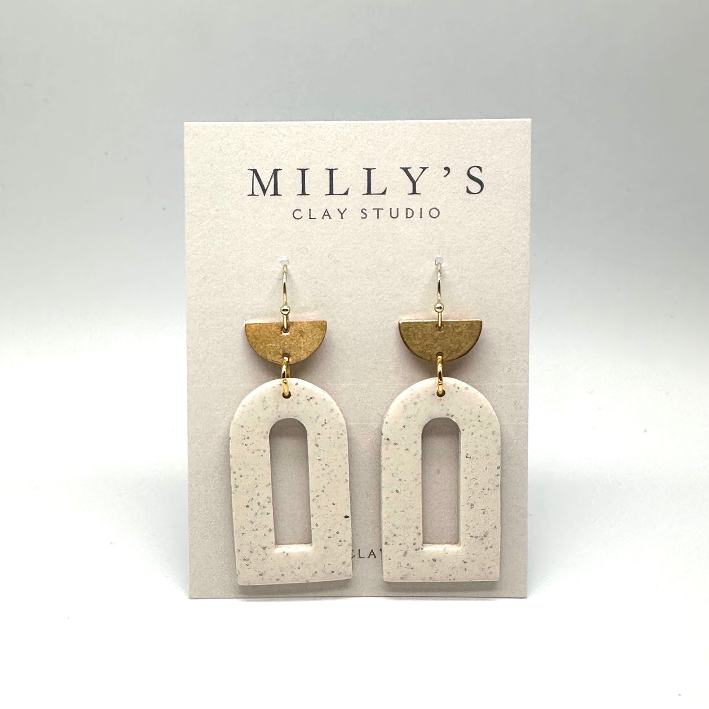 Window Arch Dangle Earrings