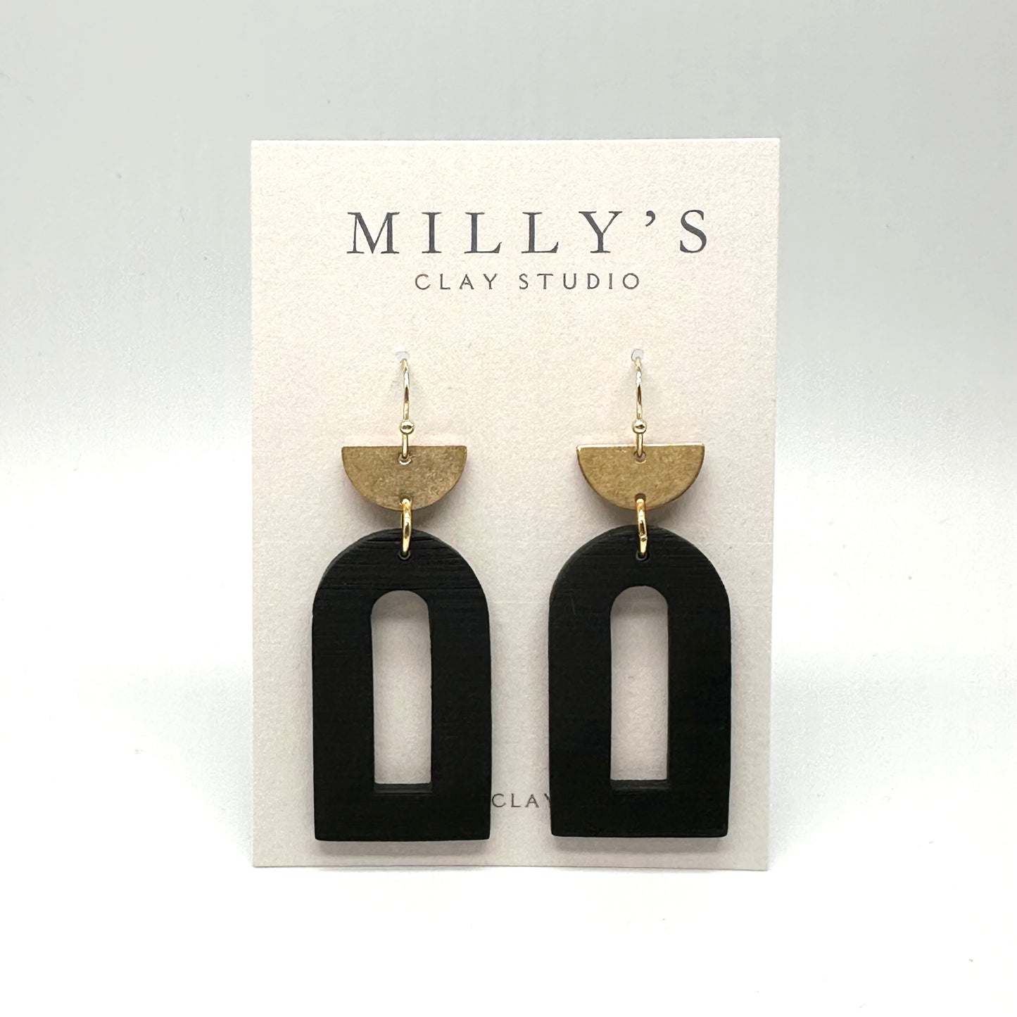 Window Arch Dangle Earrings