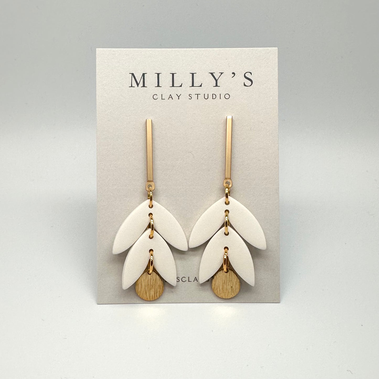 Long Bar Dangle Earrings