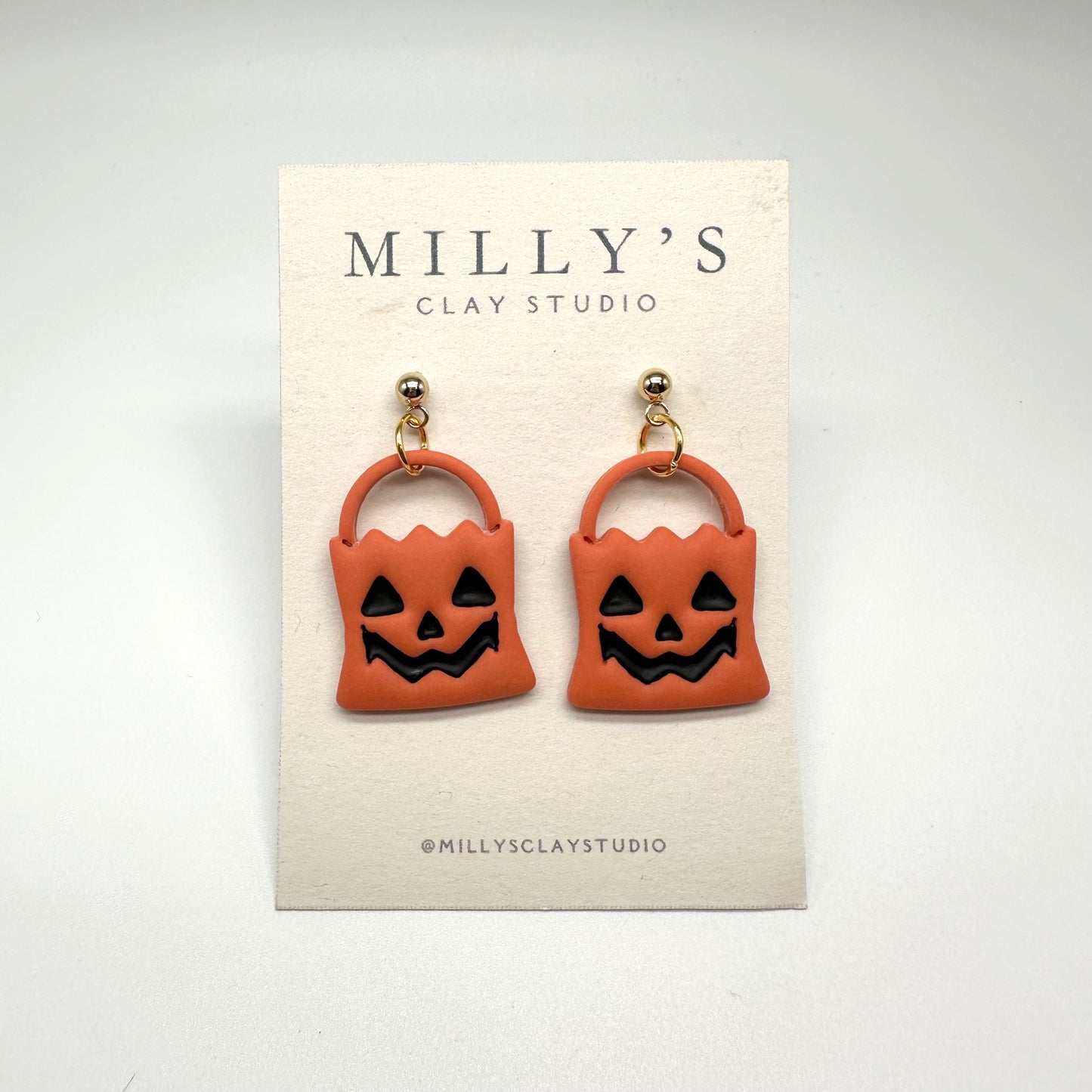 Halloween Treat Bag Earrings