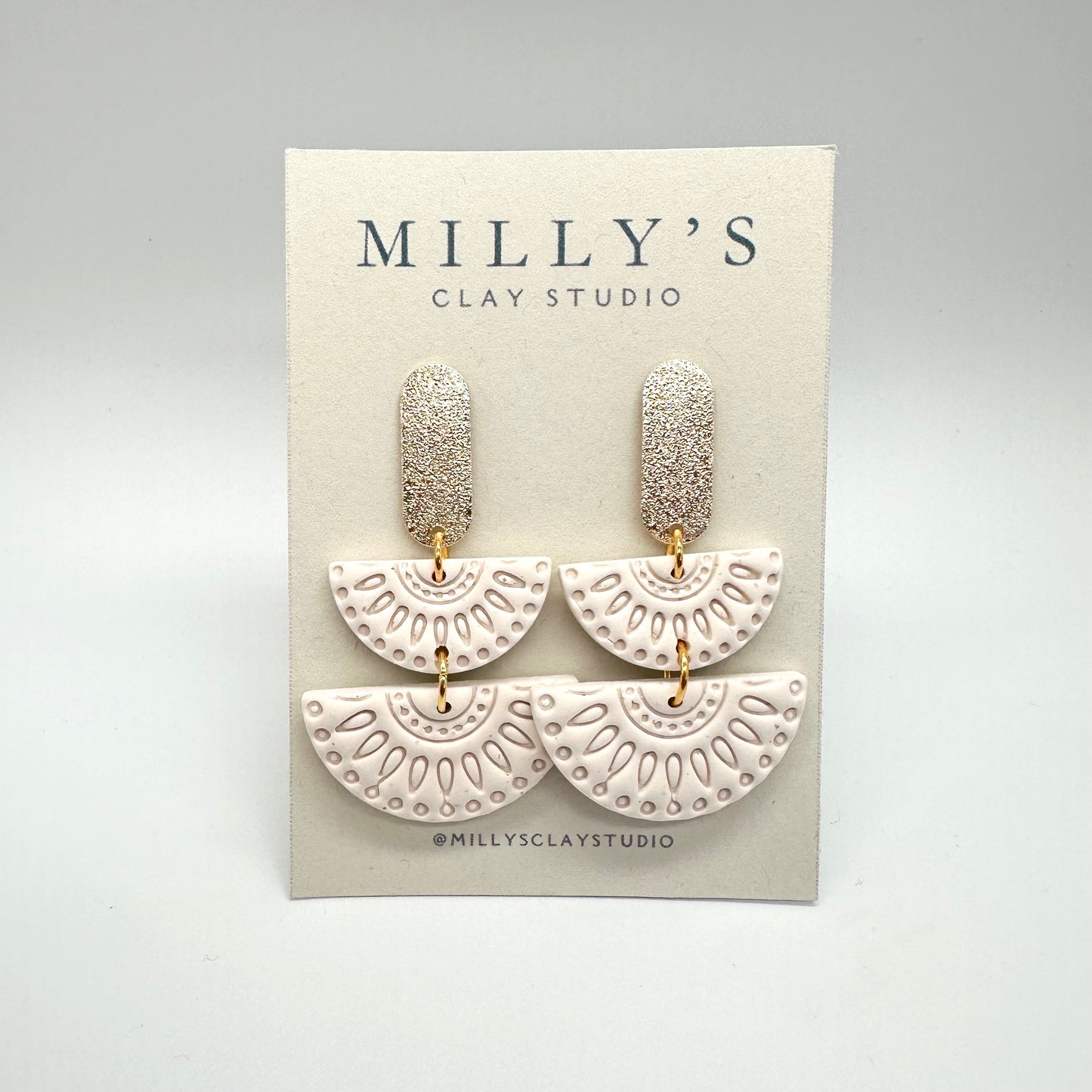 Stone Boho Dangle Earrings