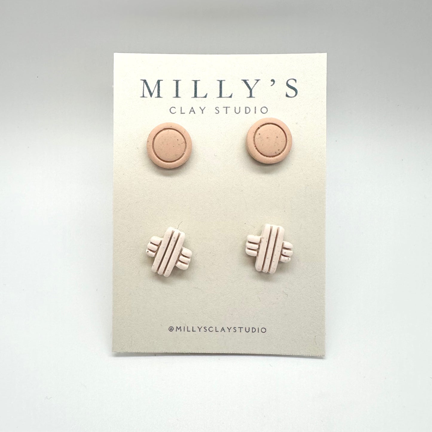 Sand & Stone Stud 2-Pack