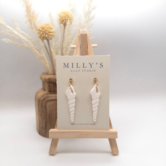 Long Shell Earrings