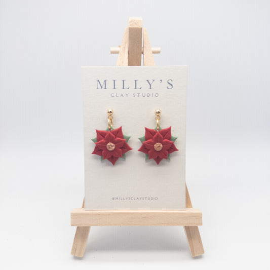 Poinsettia Dangles