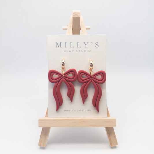 Oversized Bow Huggies