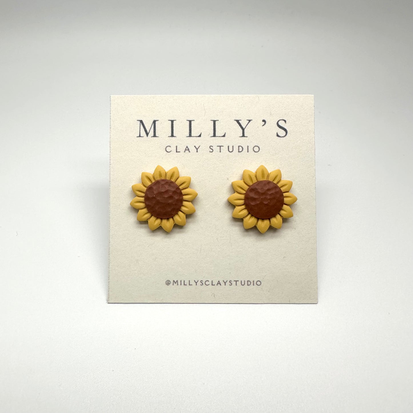 Sunflower Studs