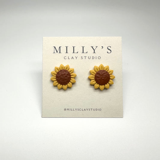 Sunflower Studs